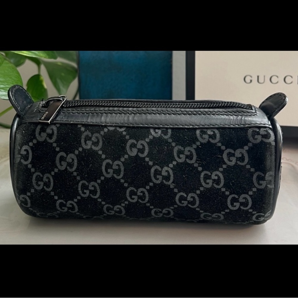 GUCCI GG Guccisima Suede Pouch